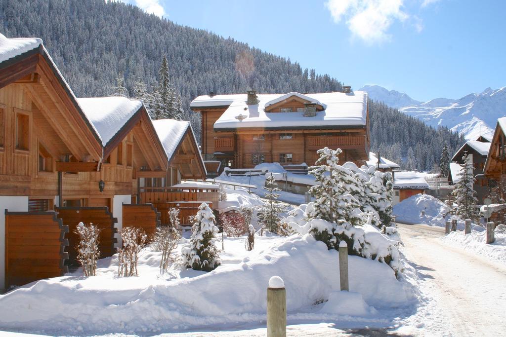 Вилла Mini Chalet Four Seasons Вербье Экстерьер фото